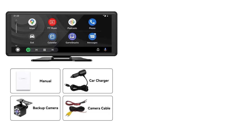 Wireles Android Autо Apple Carplay for Car Stereo 10.26 inch