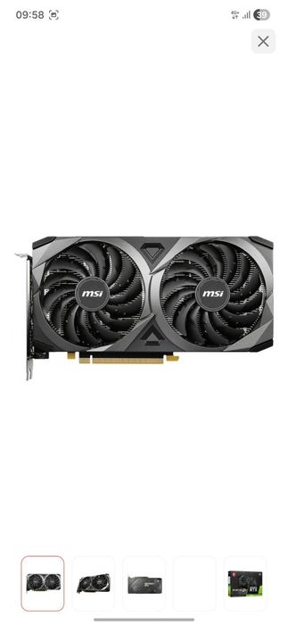 Продается rtx 3060 12gb