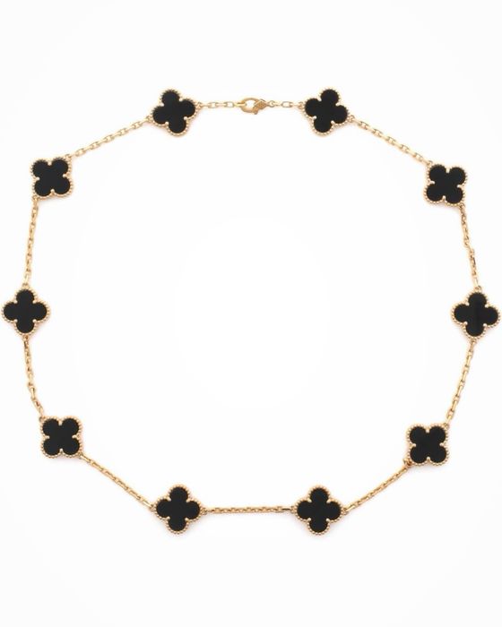 Van Cleef колие 18к позлата / всички разцветки