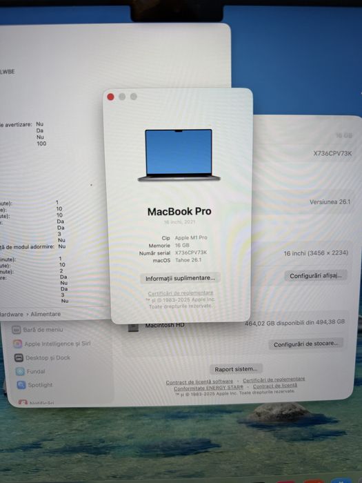 **ATS GSM**MACBOOK Pro M1 Pro 16-inch 2021 512Gb/16Gb Ram