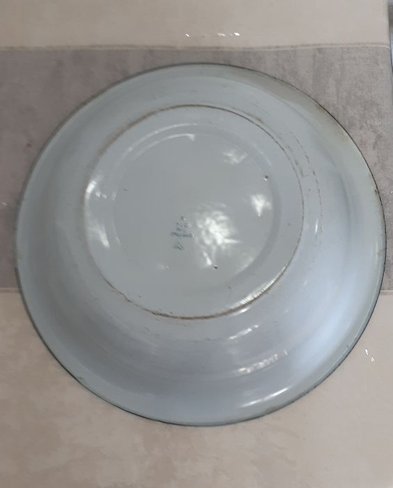 Эмалированный большой тазик