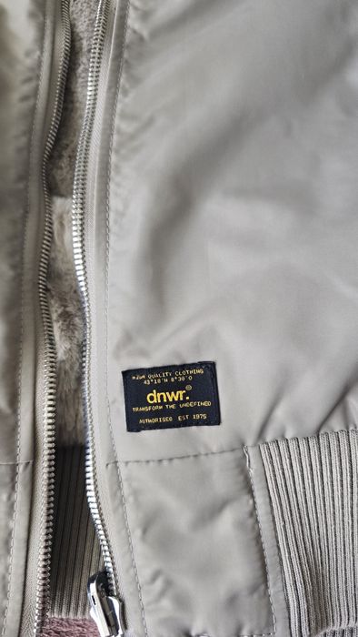 Яке бомбър Зара Zara bimber Alpha вълк косъм две лица двулицево