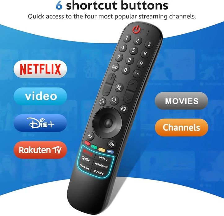 Replacement for LG TV Remote Control