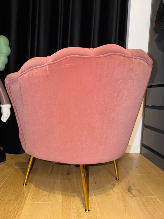 Fotoliu  roz dimensiune 77×77x76 cm