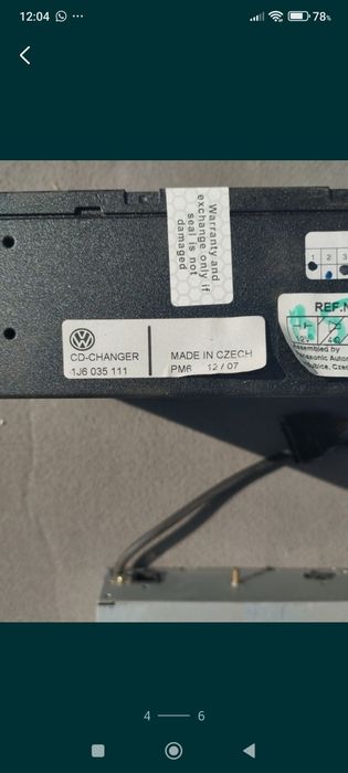Volkswagen Passat golf jetta 96-10 cd-чейнджер