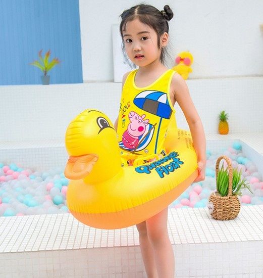 "СУПЕР АКЦИЯ"  Надувной плавательный круг для малышей "Уточка"