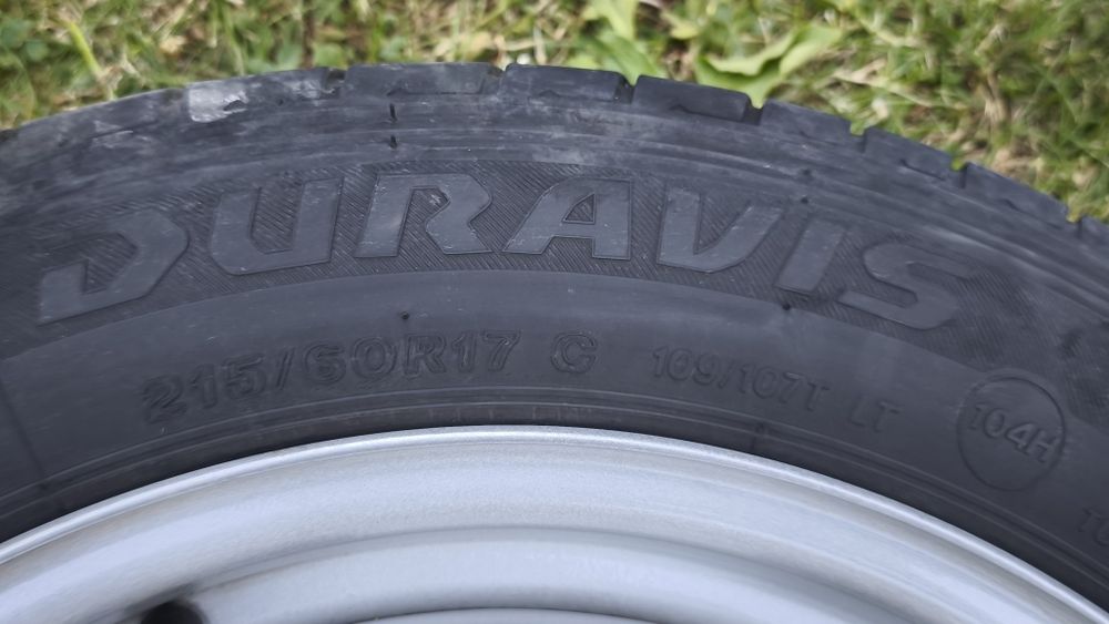 Гуми с джанти 215/60/17 c vw T5 T6 фолксваген Multivan Transtporter  5