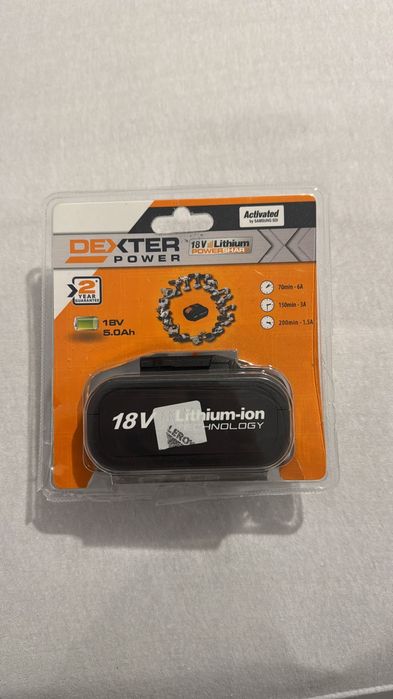 Acumulator Dexter Power 18V 5Ah Li-Ion – Nou, sigilat