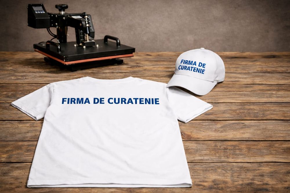 Personalizăm tricouri, uniforme și echipamente sportive, decorare și inscripționare cu autocolant pentru promovare, personalizare sau design.