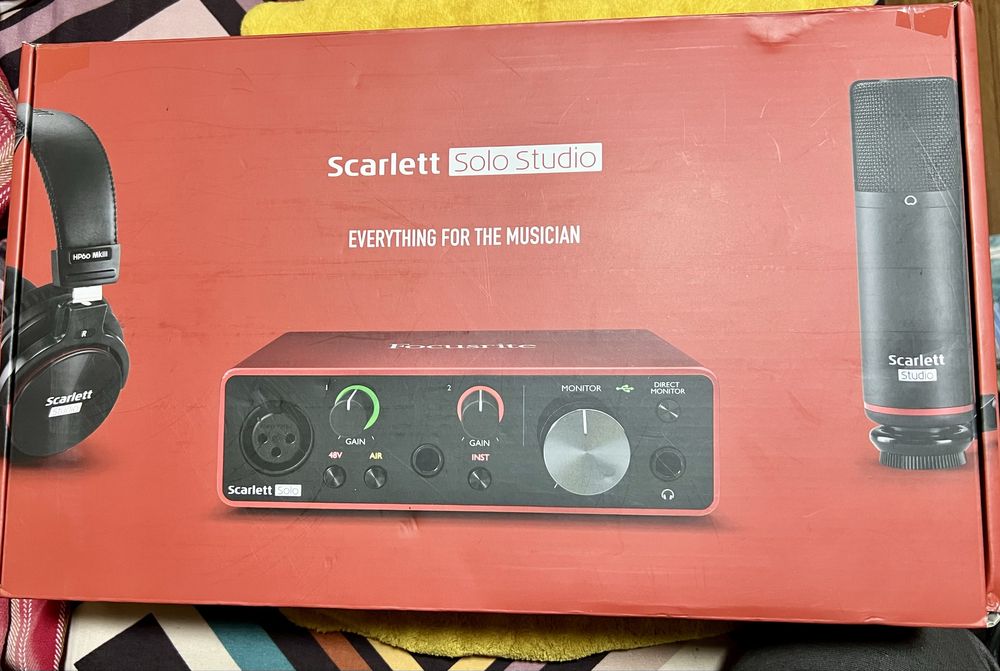 Focusrite Scarlett Solo Studio Pack 3rd Gen