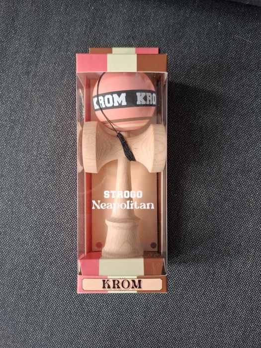 Kendama krom strogo noua in cutie