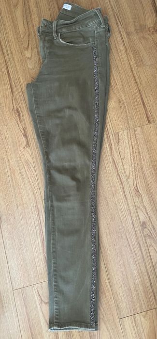 Blugi verzi / kaki Zara