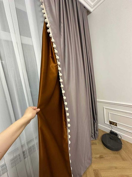 Шторы блэкаут двусторонние