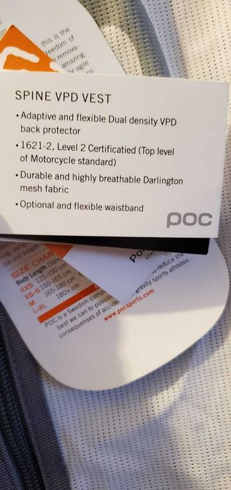 POC Vesta protectie VPD noua, marimea M