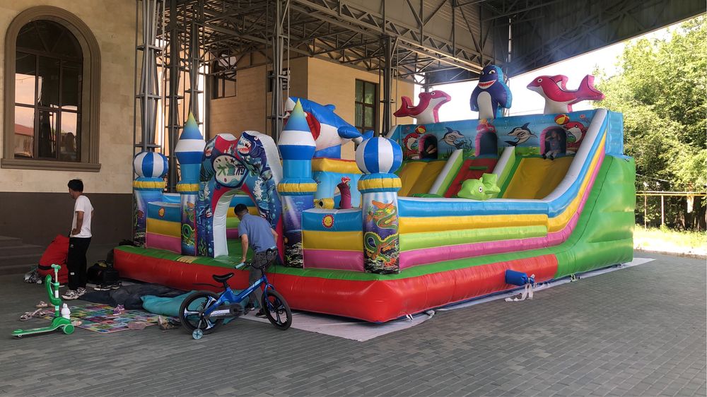 Батут надувной 60 кв