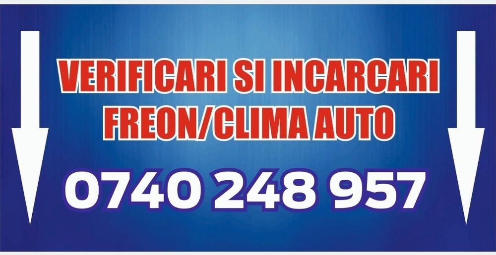 Incărcare cu FREON 34a sau 1234yf