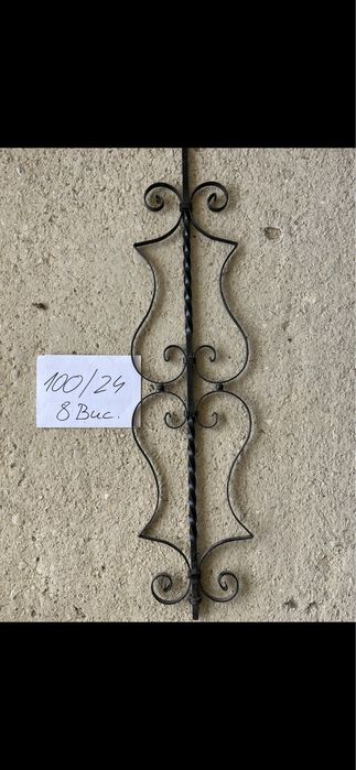 Fier forjat ornamente balustrada
