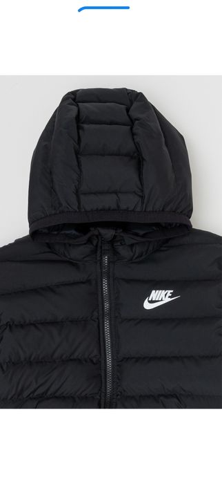 Geaca Nike cu gluga si vatelina Negru, 128-137 CM pret 240