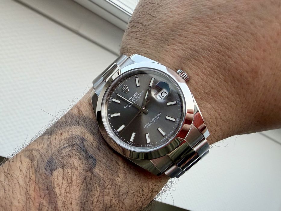 Rolex Datejust 41mm Rhodium dial (ult referinta 126300)