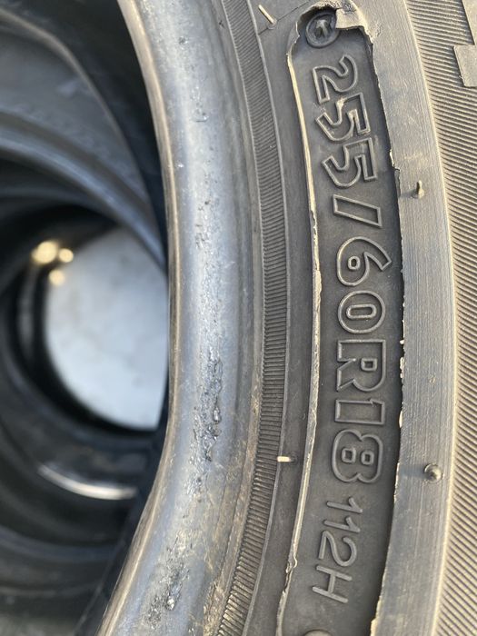 Шины 255/60/18 пара бу