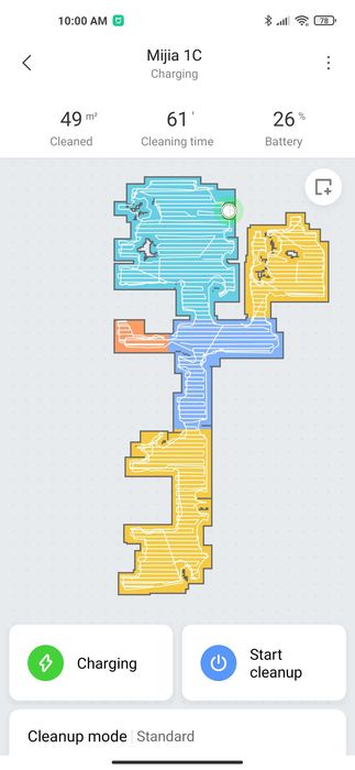 Xiaomi Mi Robot Vacuum Mop 1C Прахосмукачка робот