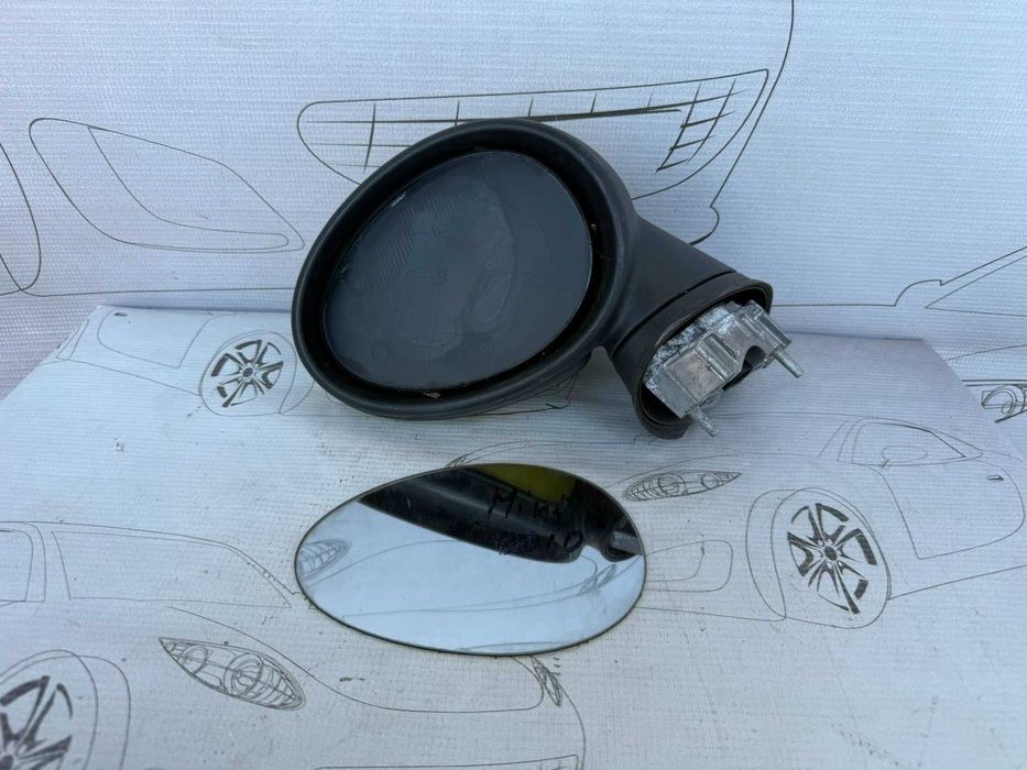 Oglindă Retrovizoare Stânga Electrică 5 Pini Mini One / Cooper R55 / R56 / R57 / R58 / R59 51162755637 / 2755637 2010 / [2007-2016] / (5B2)