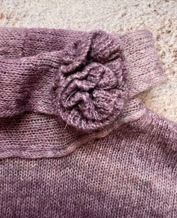 Pulover lână, mohair, alpaca