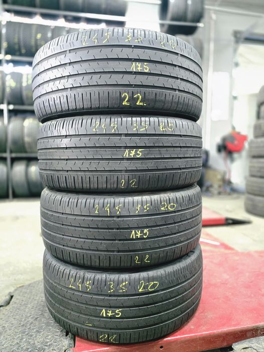 4x 245/35/20 VARA CONTINENTAL 2022 Stare excelentă