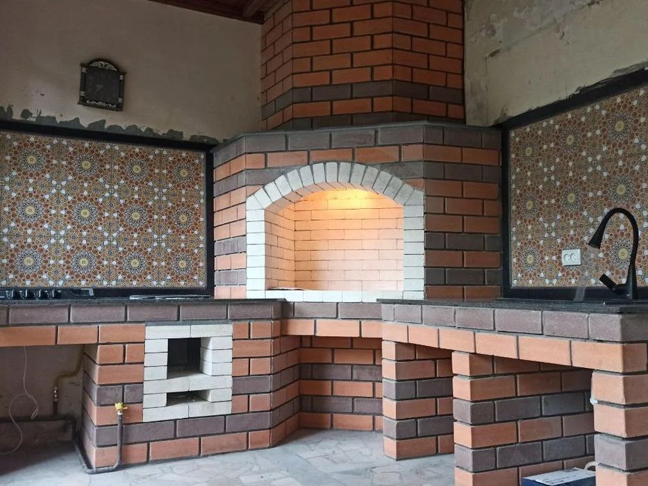 Строительство .Барбекю. Камин. Летние кухни.