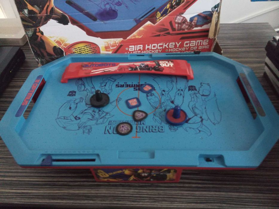 Set jucarii / jocuri: orga, air-hockey, zid humpty-dumpty