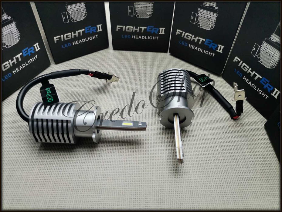 Ново!CAG LED крушки Slim H3 Fighter II 20W 4800Lm Aluminium 12-24V