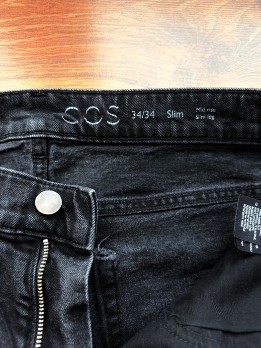 COS jeans Slim black 34W 34L