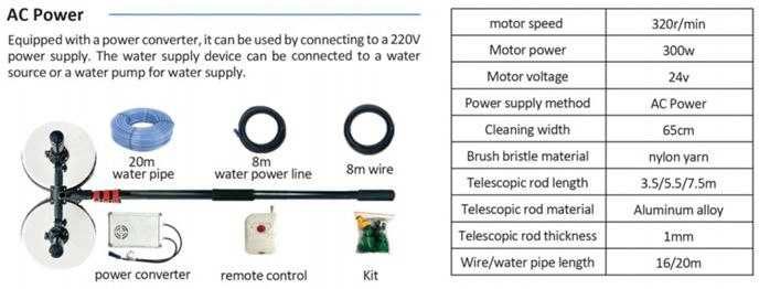 Аппарат для мытья солнечных панелей