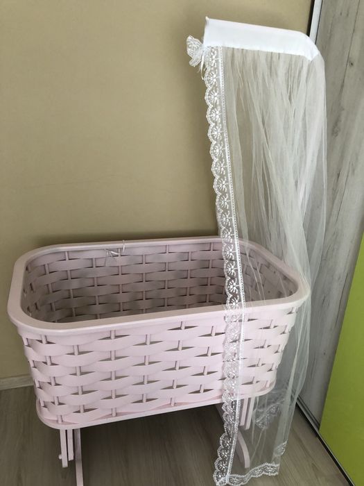 Розова Кошара за бебе . До 1 годинка.