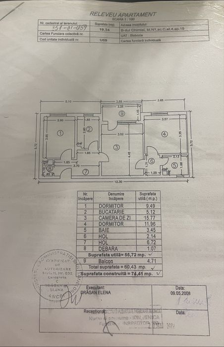 Apartamen 3 camere