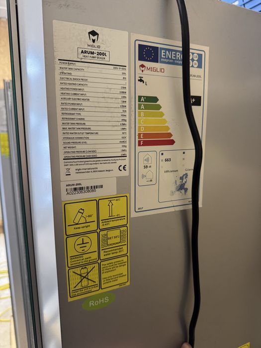 Boiler cu pompa de caldura