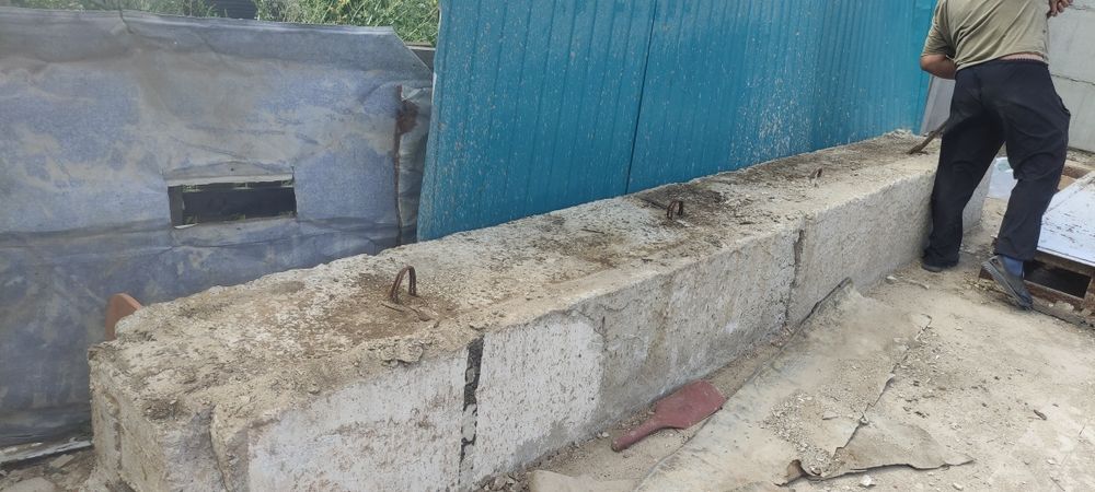 Блоки бетонные, фундаментные