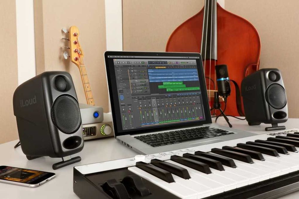 Monitoare boxe active studio iLoud Micro Monitor impecabile