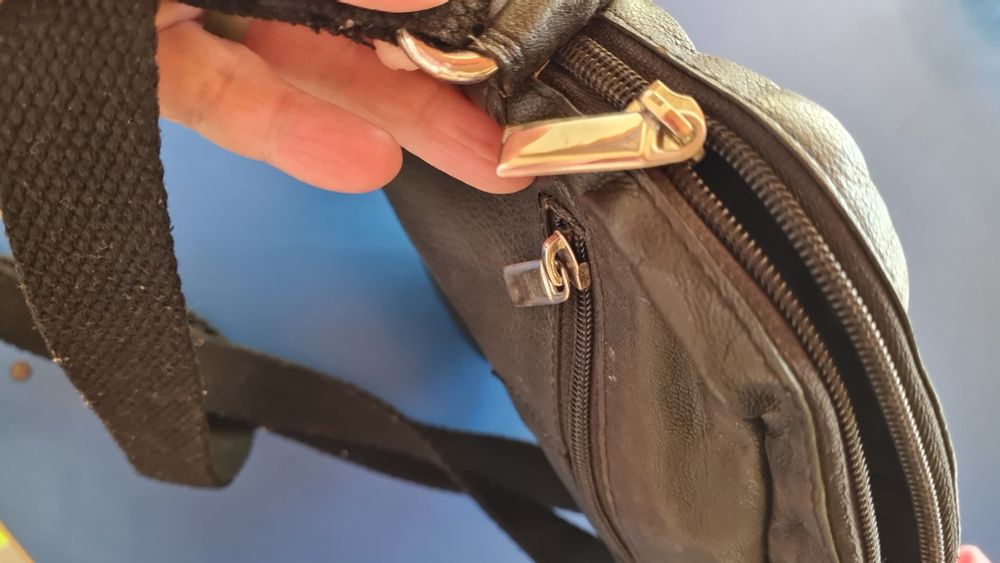 Geantă din  piele bărbați