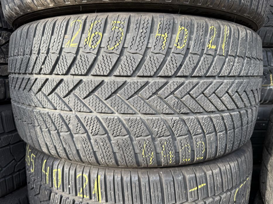 265/40/21” 4 buc Continental-Bridgestone dot 2022.anv M+S Iarnă.Impeca