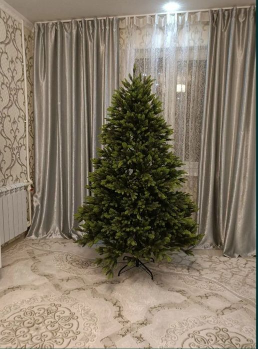 Ёлка полностью гелевая барокко, максимально густая 100% литая