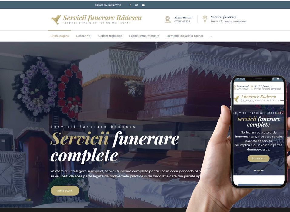 Creare site de prezentare și magazin online pentru afacerea ta