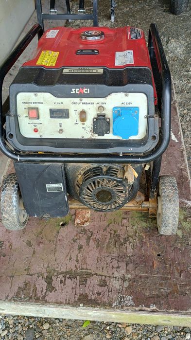 Generator de curent,4,5 Kw, 220V, marca SENCI