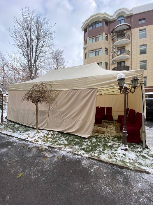 Arenda prokat naves shater propanda ishlaydigan pechka  d