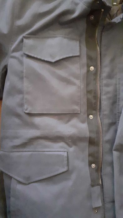 мъжко тъмно синьо яке Reserved XXL чисто ново, срещу вятър и дъжд