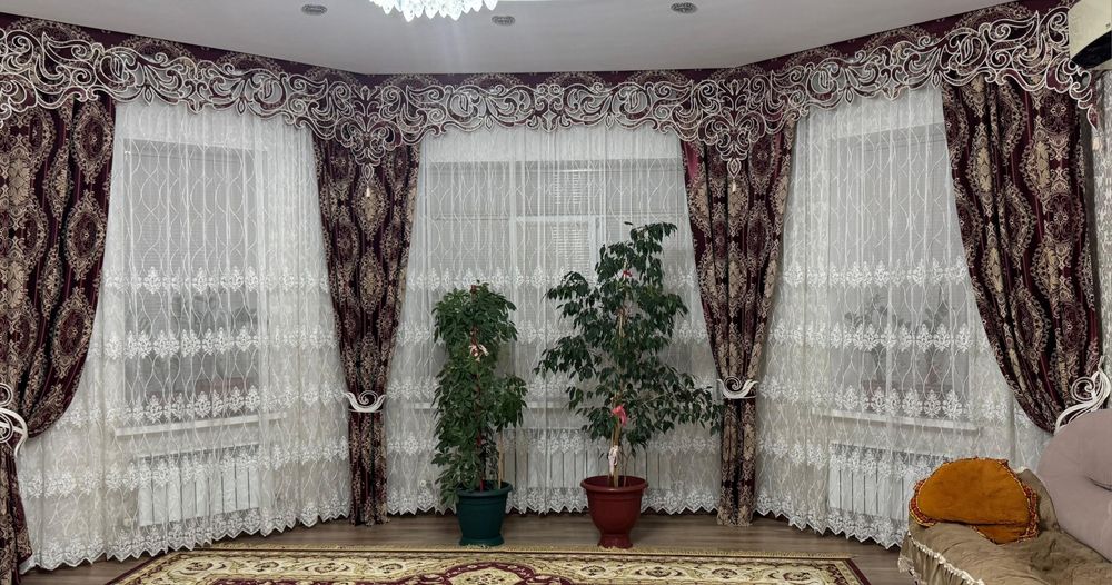 Шторы 12 м тюльмен бирге