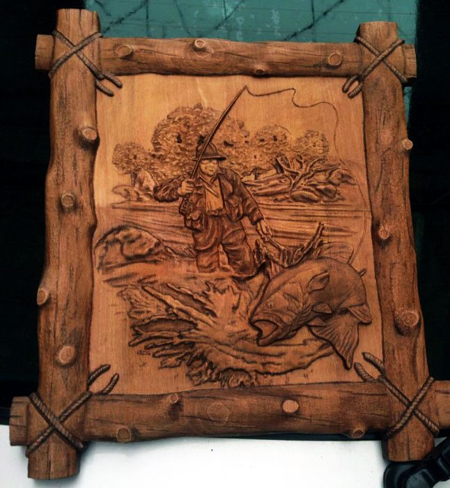 Дърворезба, различни КАРТИНИ