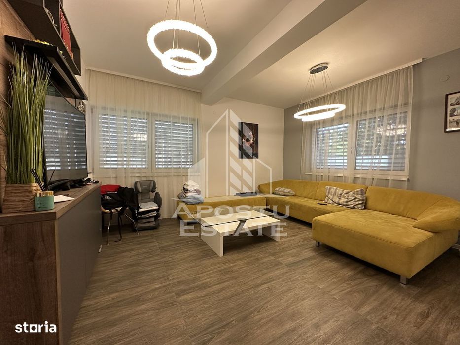 Duplex cu 4 camere complet mobilat si utilat