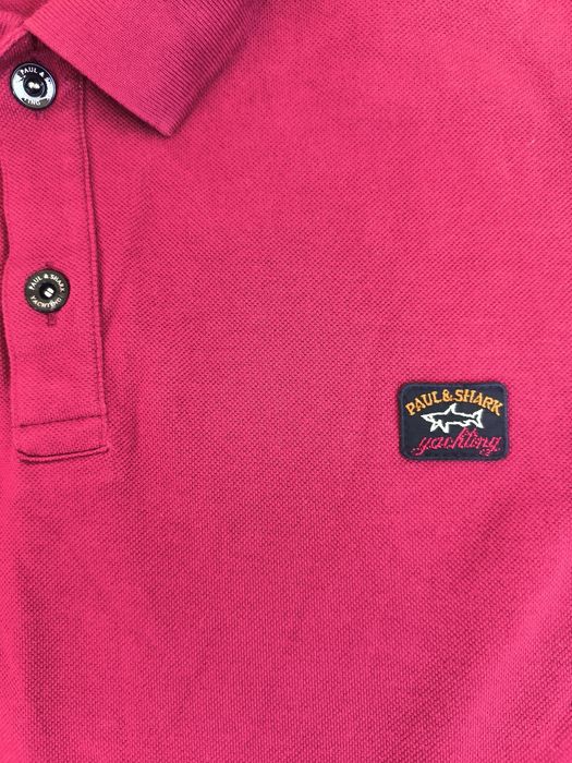 Тениска с яка и копчета Paul&Shark 3XL