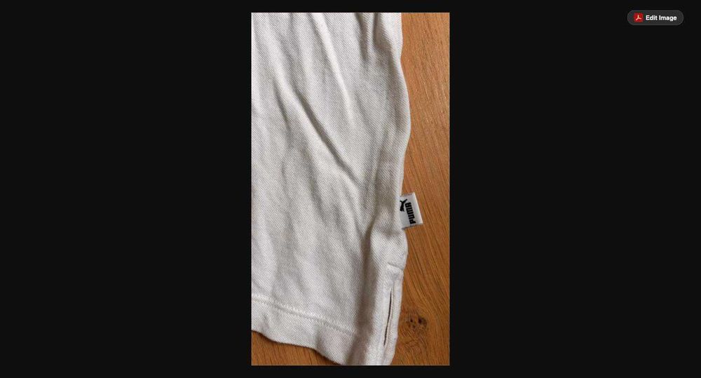 Tricou polo dama Puma, alb clasic, Marimea XS/34